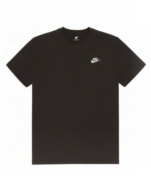 Nike T-shirt med atletisk snit til mænd, medium sort bomuld