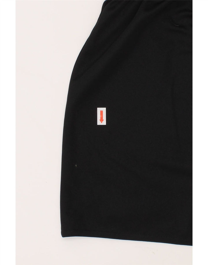 ADIDAS Boys Climalite Sport Shorts 9-10 Years Black Polyester Vintage Adidas and Second-Hand Adidas from Messina Hembry 