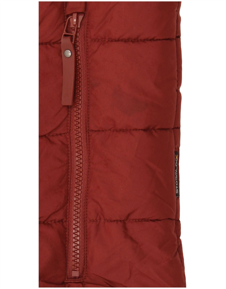 JACK WOLFSKIN Polstret Gilet til mænd UK 44/46 XL Burgundy Polyester