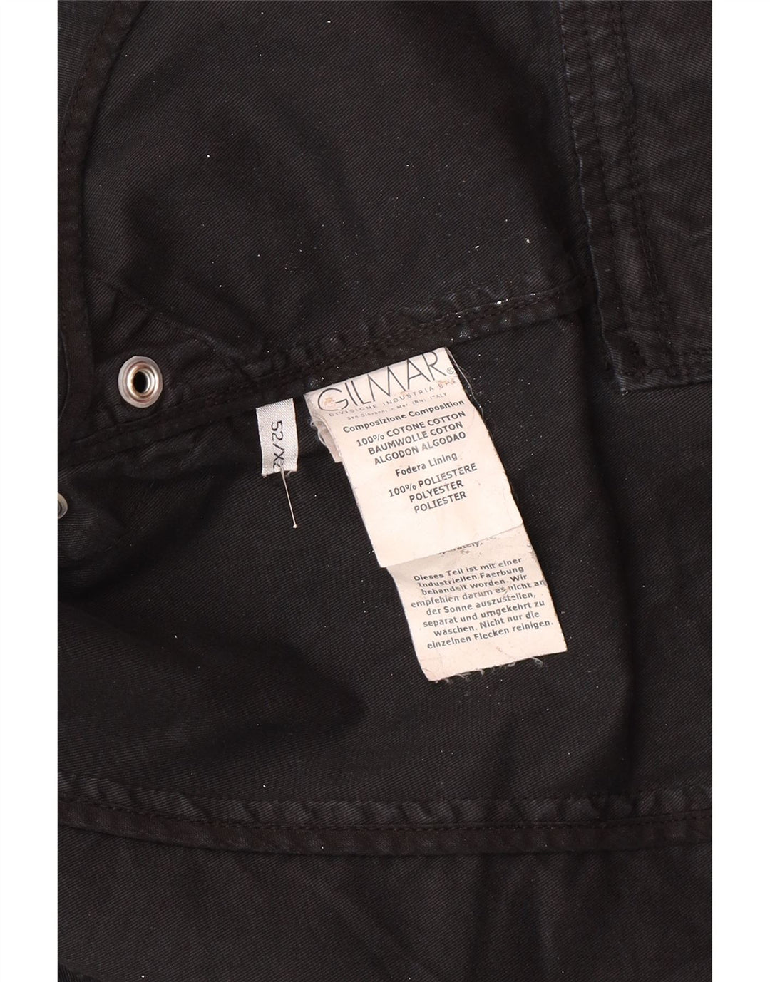 Iceberg Herre 2 Knapper Denim Blazer Jacket IT 52 XL Grå Bomuld
