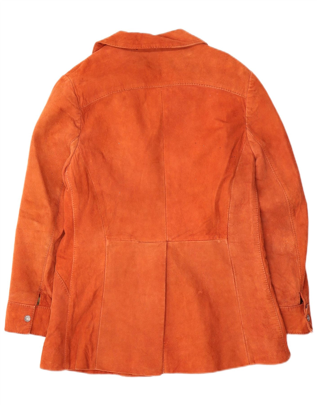 Vintage dame ruskindsjakke IT 38 XS Orange
