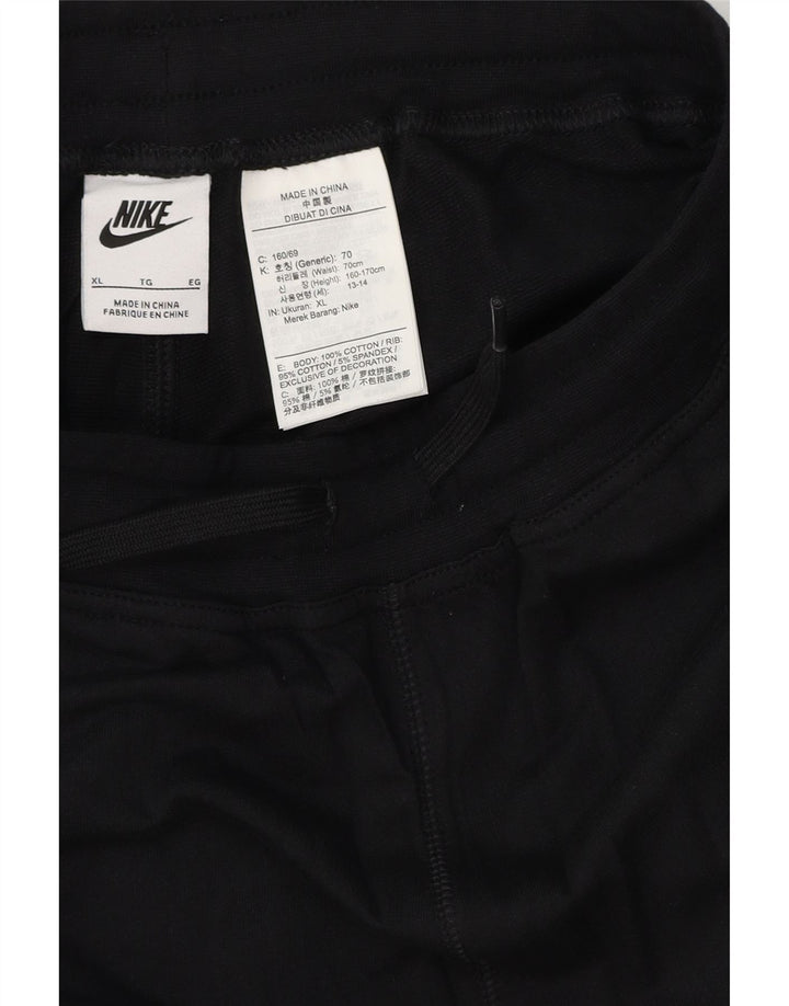 NIKE grafiske sportsshorts til mænd XL sort bomuld