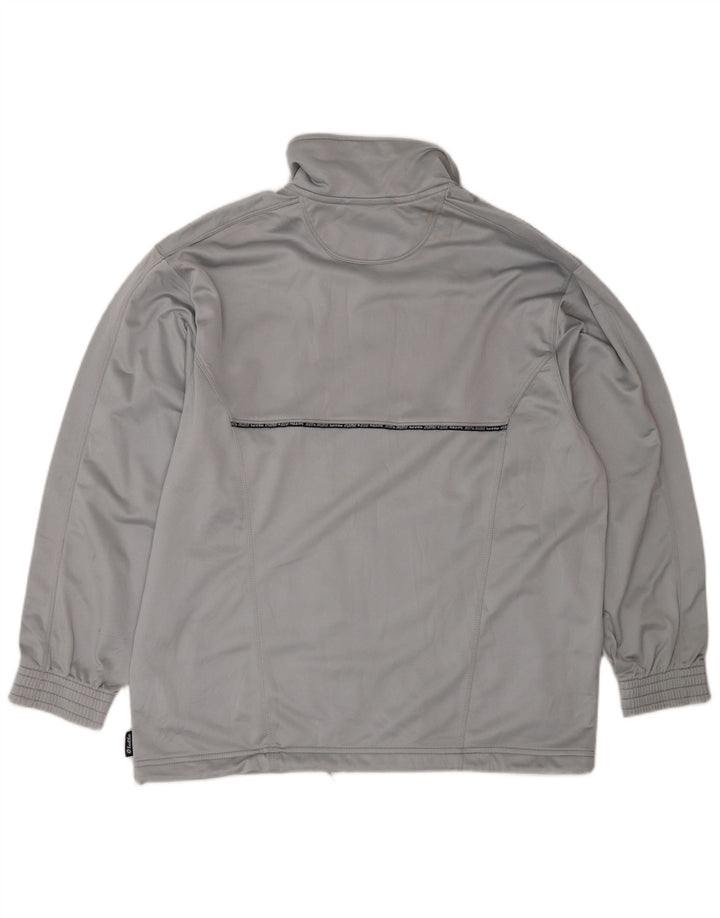 Lotto Womens Oversized træningsdragt Topjakke UK 16 Stor Grå Colourblock