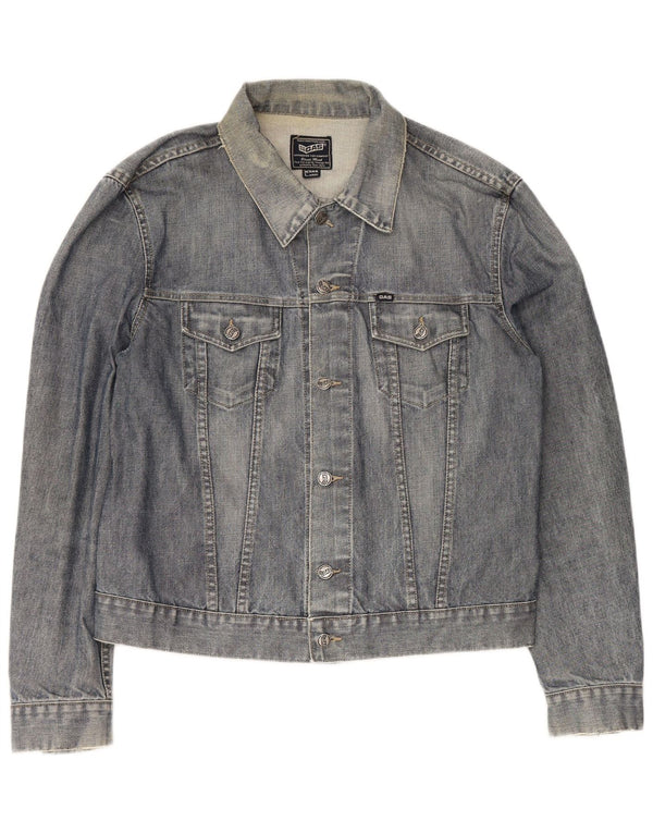 Gas Dame denimjakke UK 18 XL Blå Bomuld