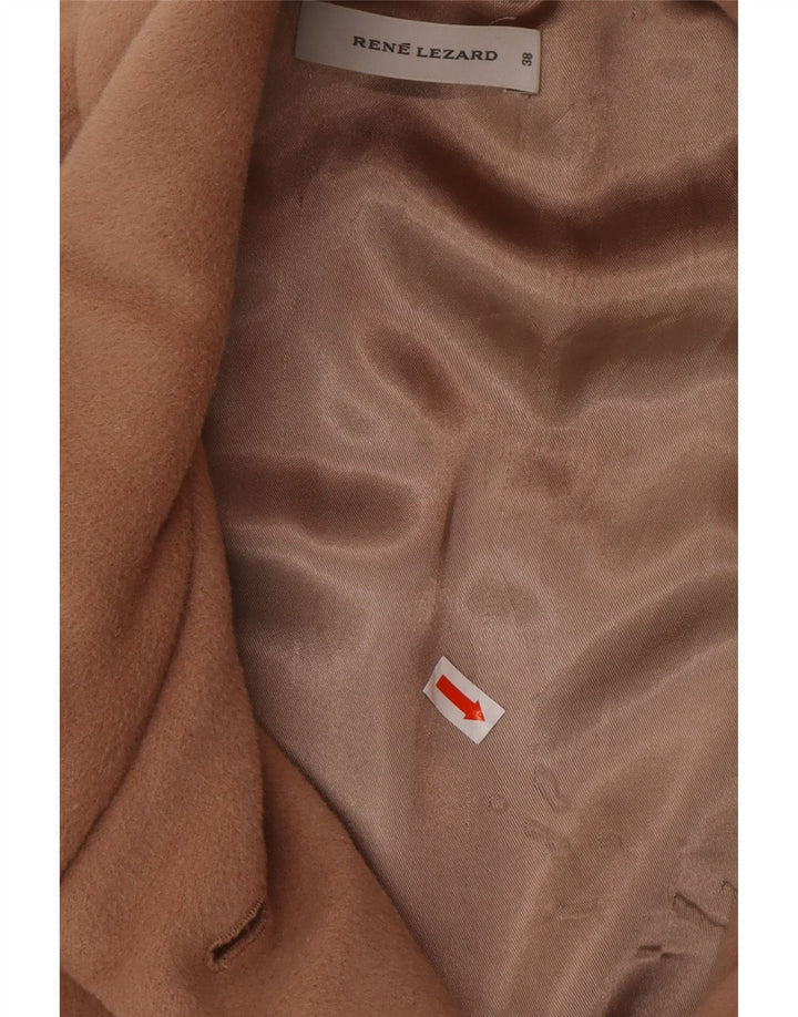 RENE LEZARD Dame Overfrakke EU 38 Medium Beige Uld