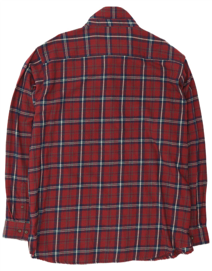 Cotton Traders Herre Flannel Shirt 3XL Rød Plaid