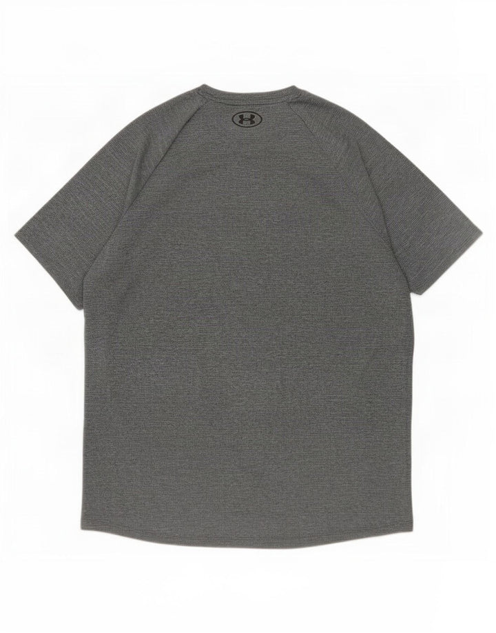 Under Armour Herre T-Shirt Top Medium Grå Flecked