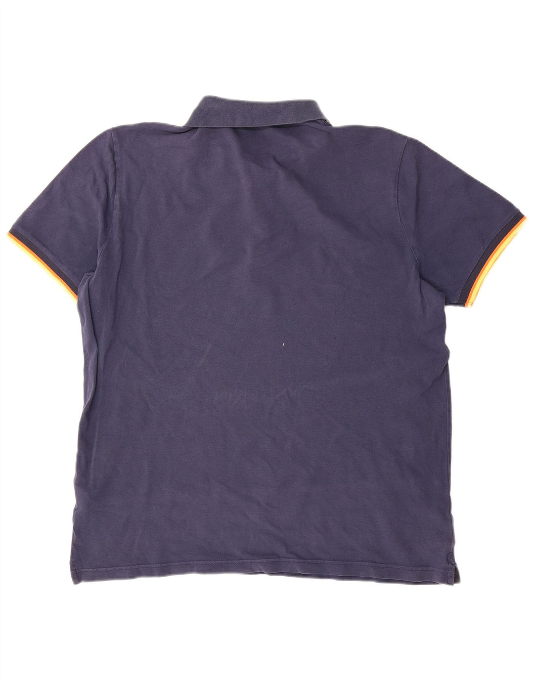 K-Way herre polo shirt 2XL marineblå bomuld