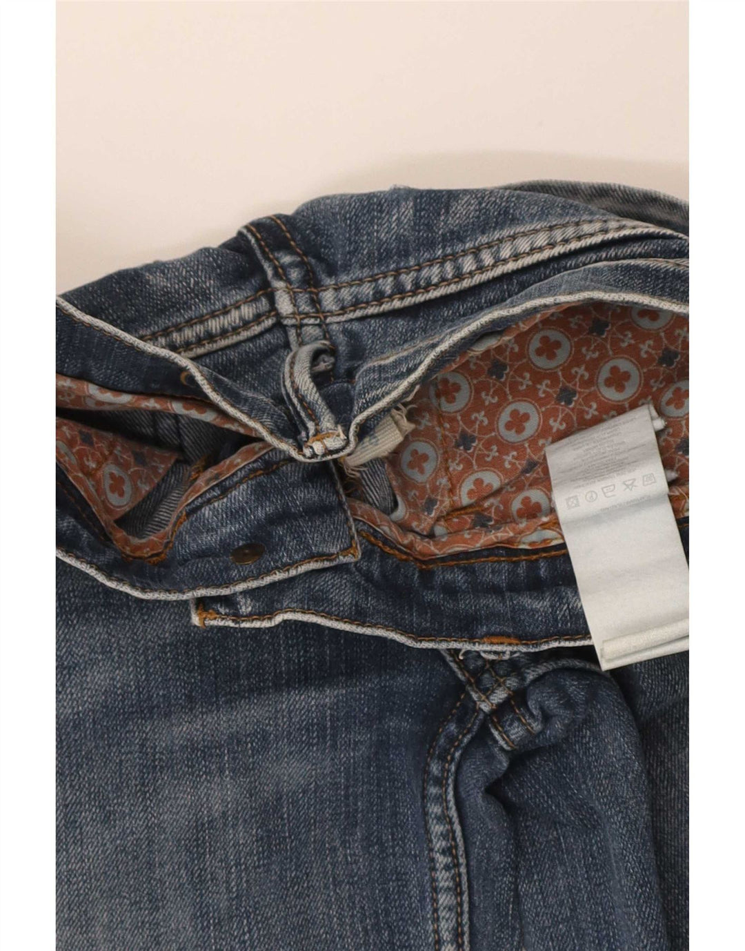 Fishbone Dame Bootcut Jeans W28 L33 Blå Bomuld