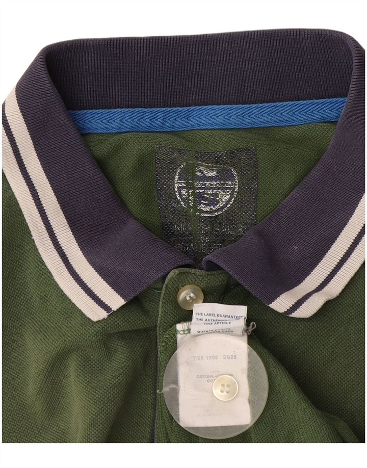 North Sails Herre Polo Shirt XL Grøn Bomuld