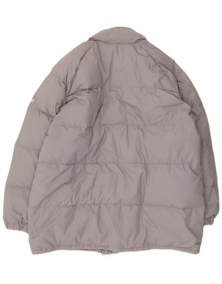 C&A Herre hættepolstret jakke EU 52 XL Grå polyester