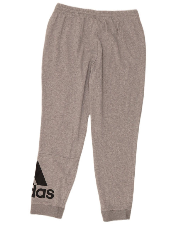 Adidas Graphic Tracksuit Bukser Joggers XL Grå Flecked Bomuld