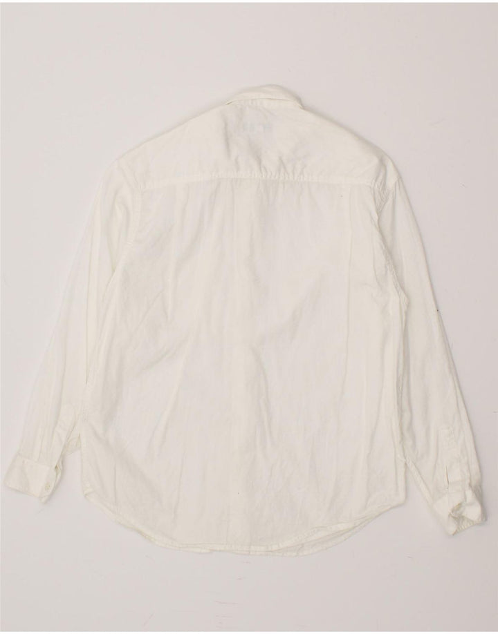GIORGIO ARMANI Boys Shirt 9-10 Years Off White Vintage Giorgio Armani and Second-Hand Giorgio Armani from Messina Hembry 