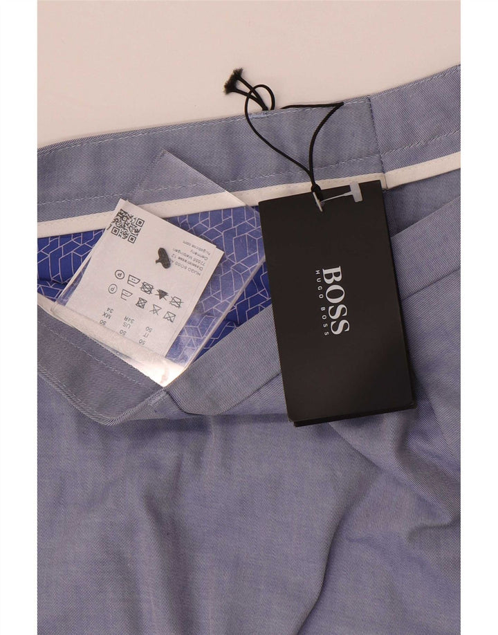 Hugo Boss Herre Slim Chino Bukser W34 L33 Blå
