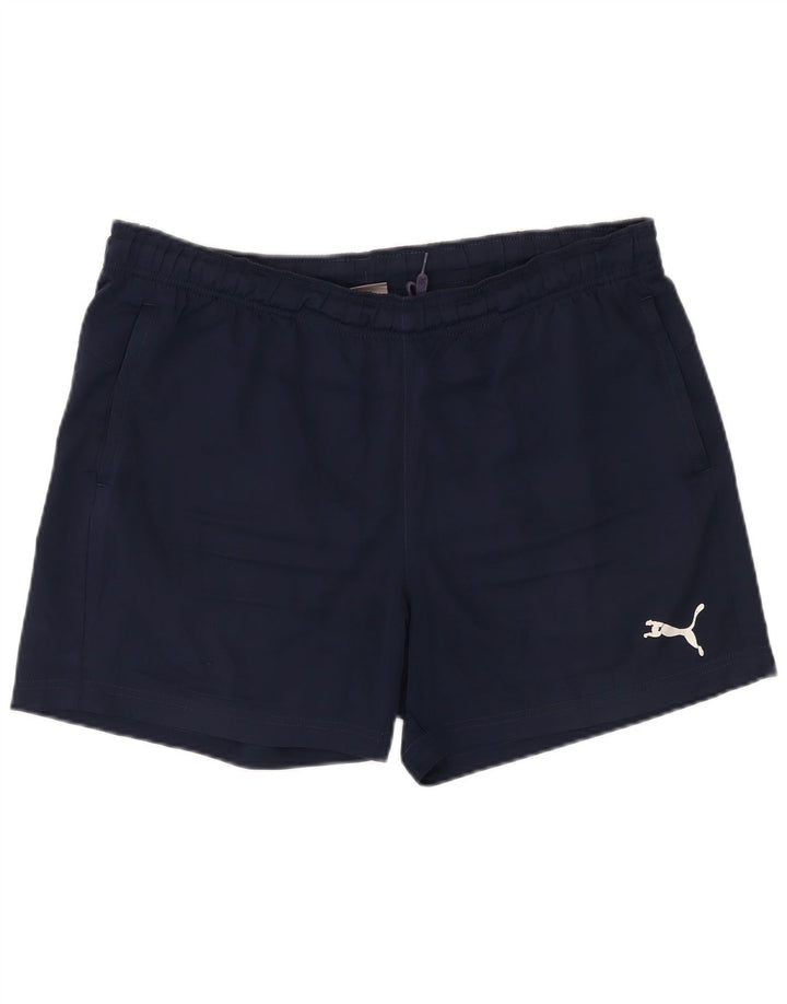 Puma Herre Sportshorts Large Navy Blue