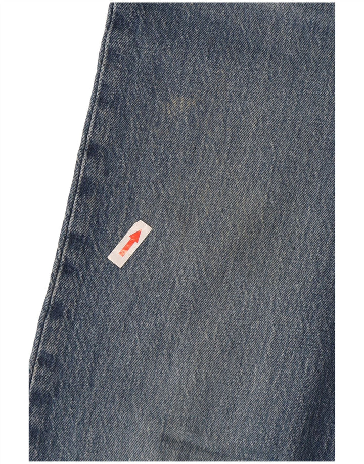 Levi's Dame 501 Straight Jeans W29 L28 Blå Bomuld