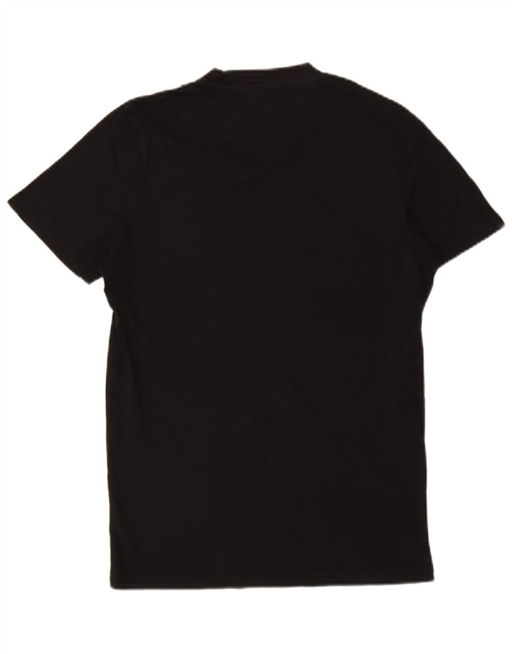 Jack & Jones herre T-shirt top lille sort bomuld