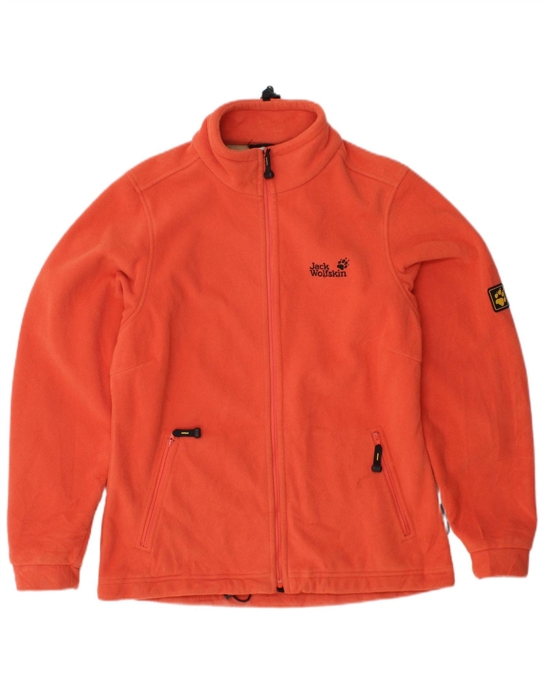 JACK WOLFSKIN Dame Fleecejakke UK 10 Small Orange