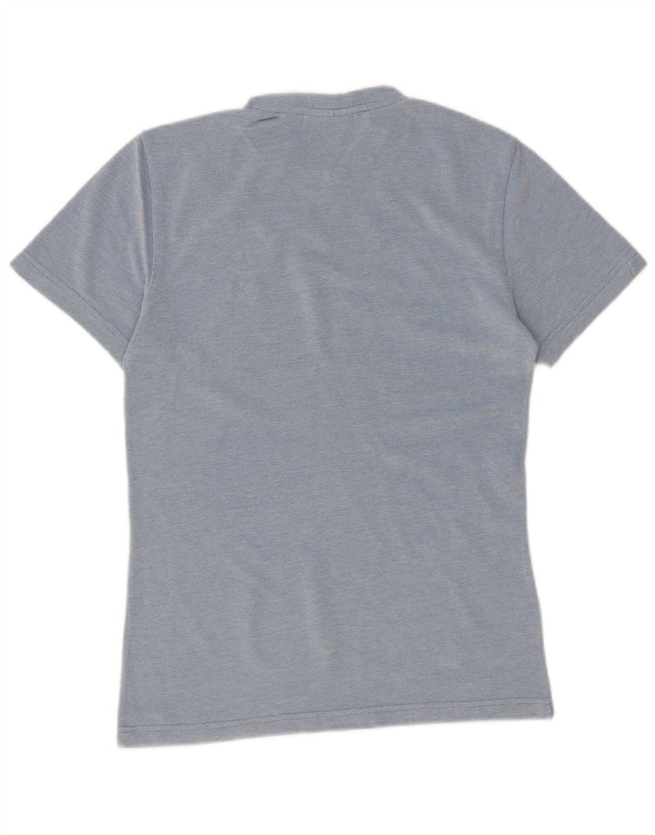 Lacoste Herre Slim Fit T-Shirt Top Størrelse 2 XS Blå Bomuld