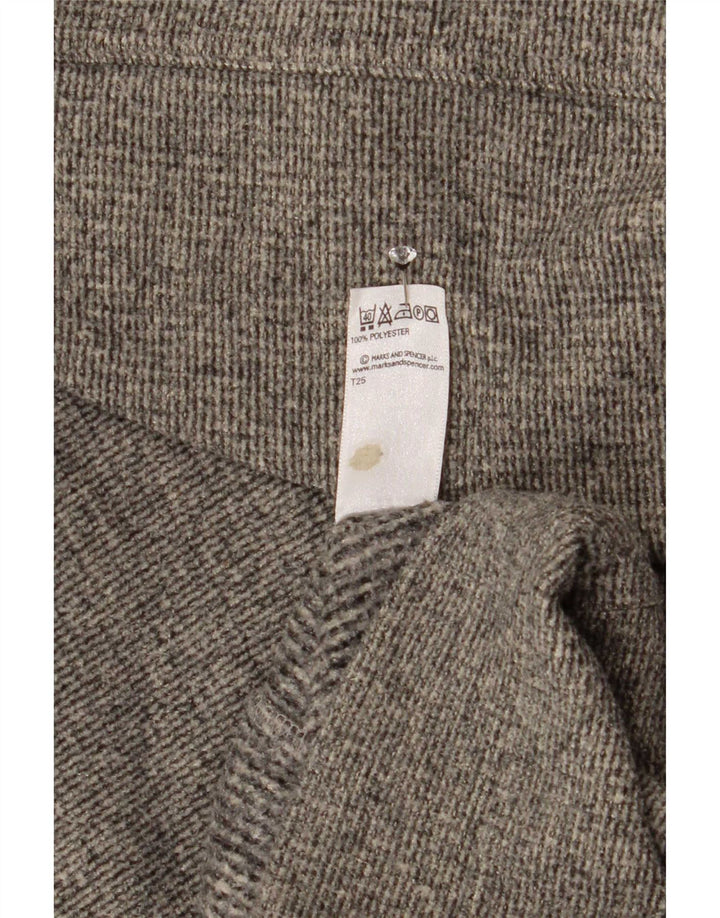 Marks & Spencer Herre Loose Fit Sweatshirt Jumper Small Grå Flecked