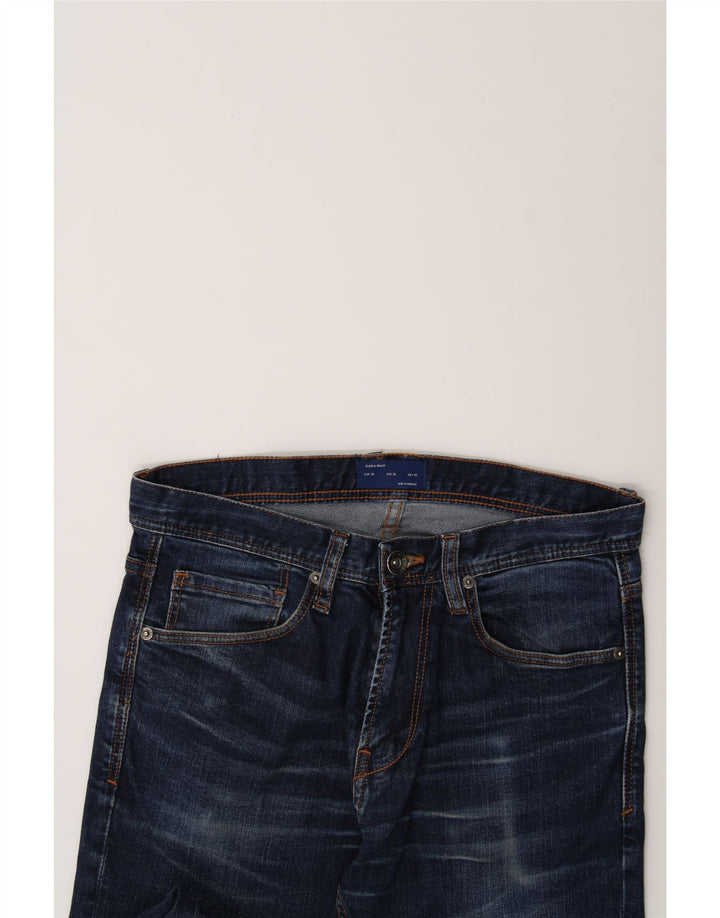 ZARA Mens Slim Jeans W30 L33 Blue Cotton Vintage Zara and Second-Hand Zara from Messina Hembry 