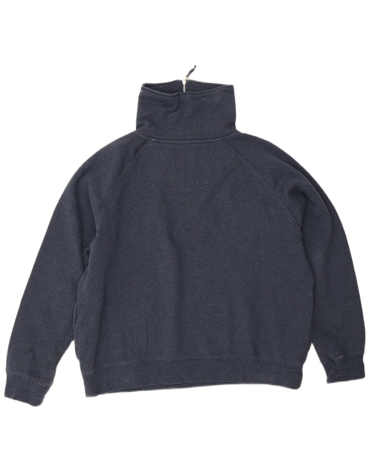 Crew Clothing Dame Oversized Sweatshirt Jumper UK 14 Large Navy Blue