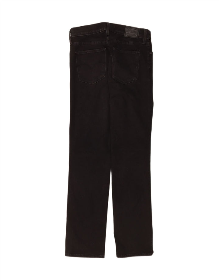 Levi's Womens 314 Shaping Straight Jeans W27 L30 Sort