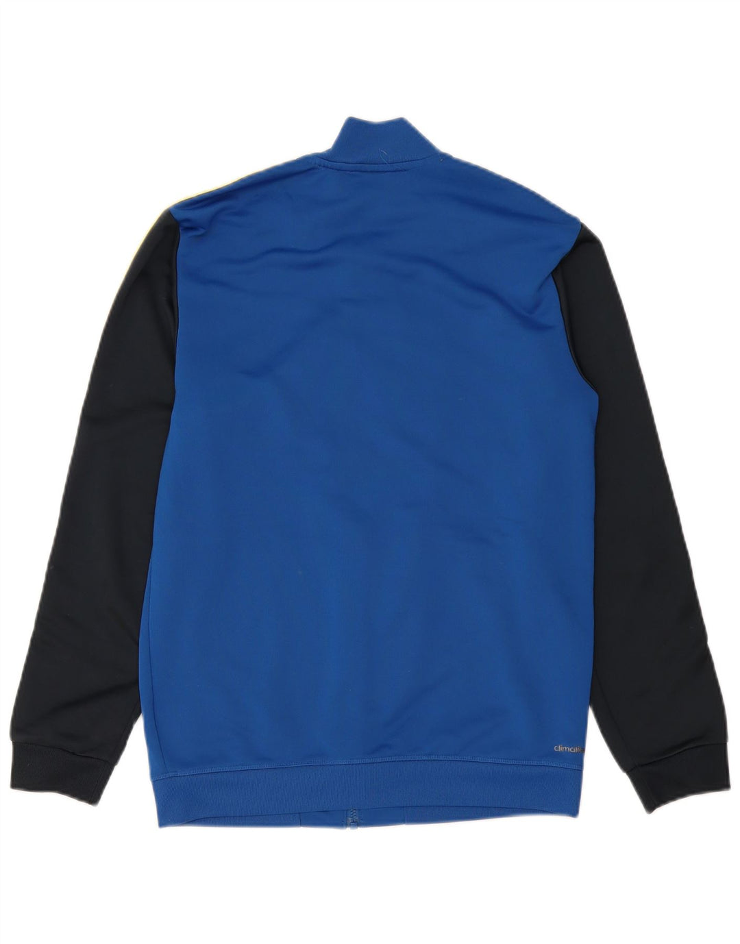 ADIDAS Mens Climalite Tracksuit Top Jacket Small Blue Colourblock