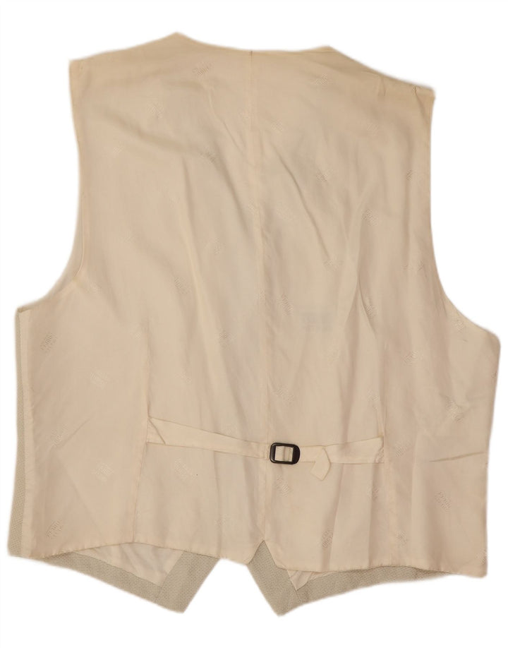Vintage herrevest IT 56 2XL Grå Silke