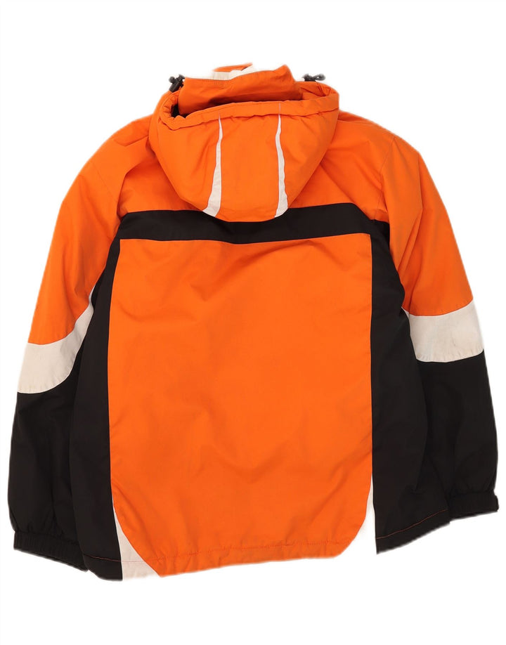 MC Kee's hættejakke til drenge 11-12 år Orange Colourblock