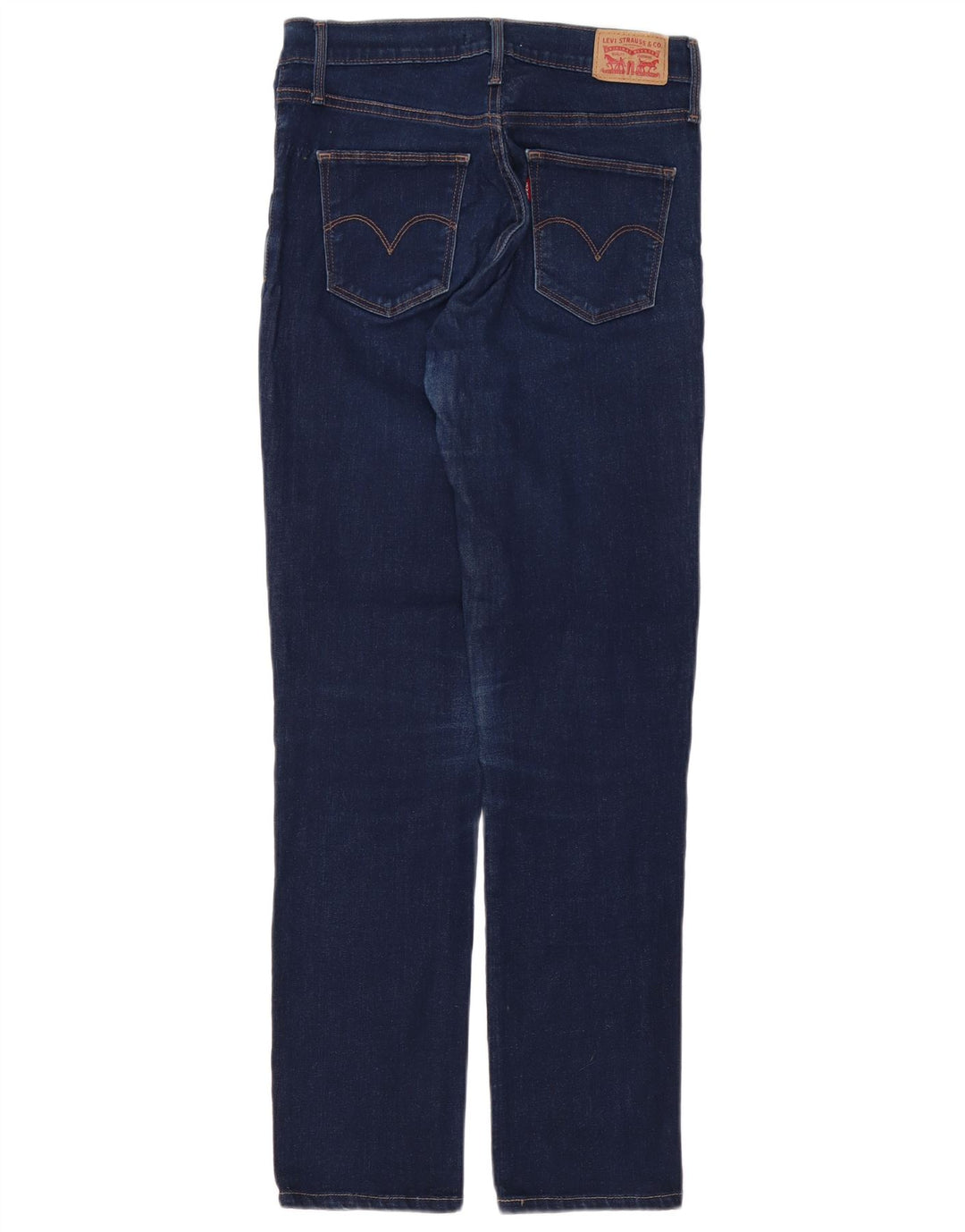LEVI'S Kvinder Slankende Slim Jeans W28 L30 Blå Bomuld