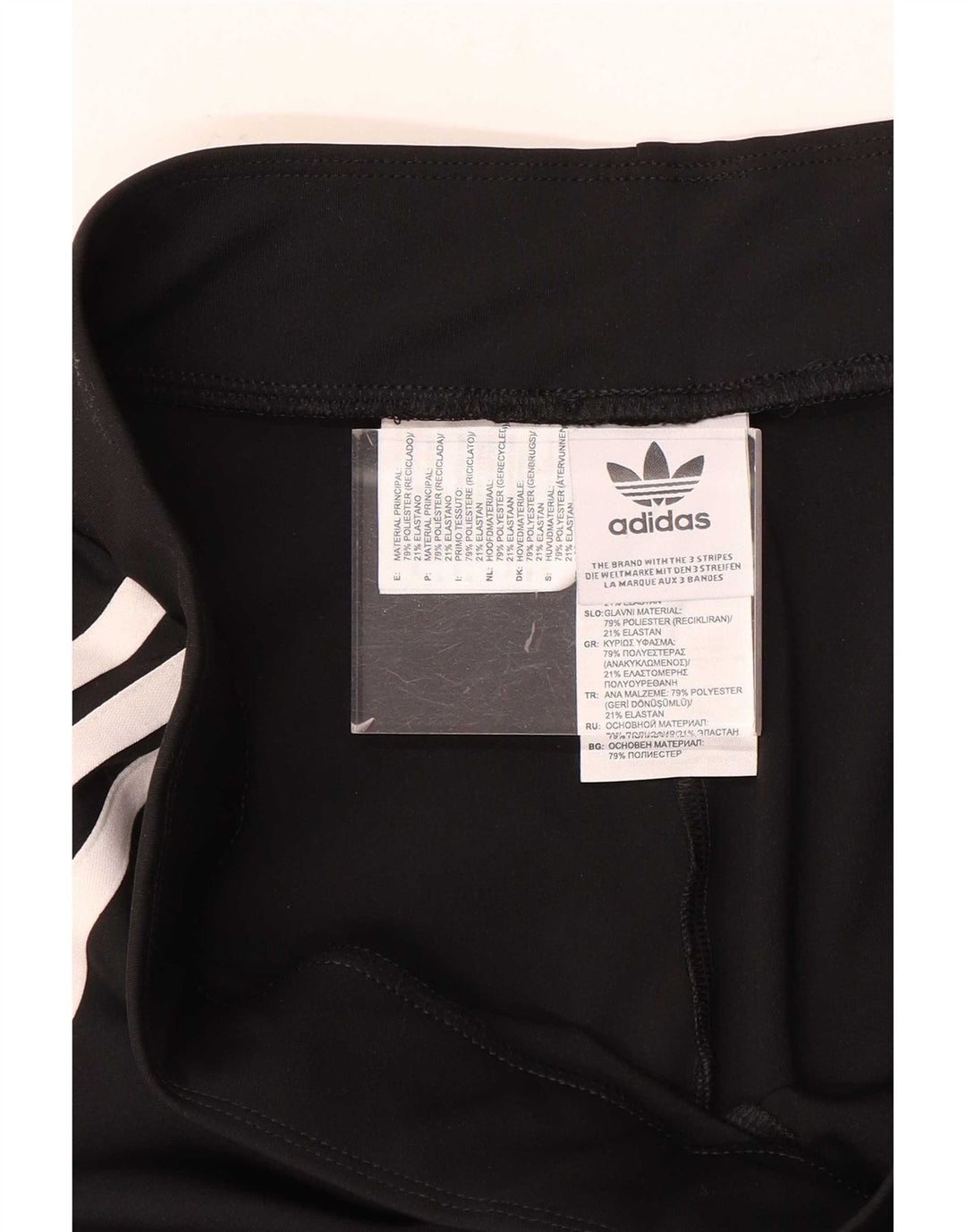 Adidas Dame Flare Leggings UK 16 Large Black Polyester