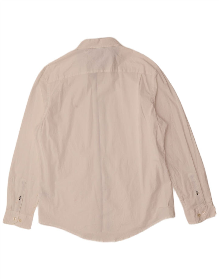 Tommy Hilfiger Herreskjorte XL Hvid Bomuld