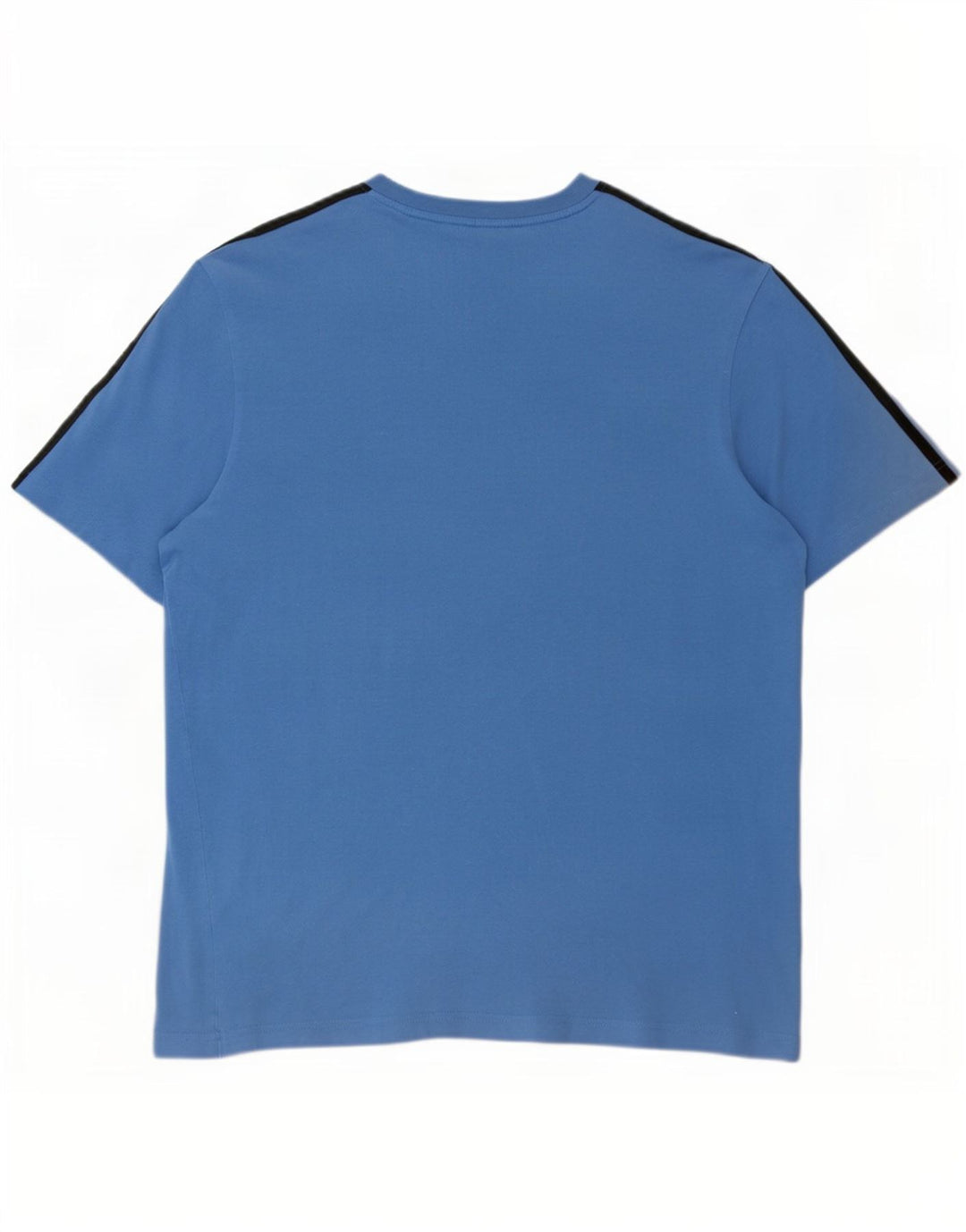 Adidas Herre Grafisk T-Shirt Top Stor Blå Bomuld