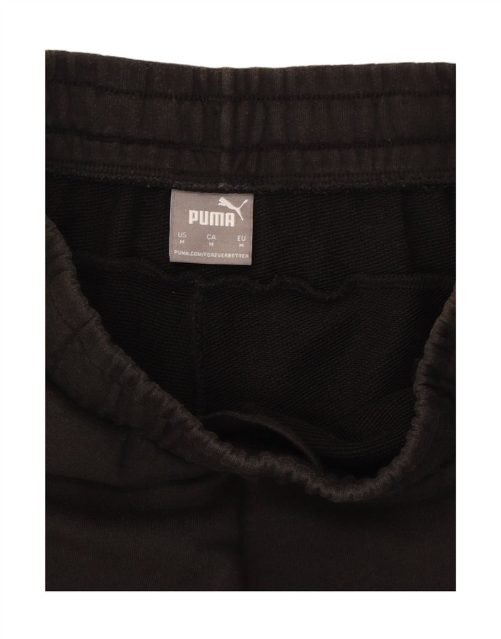 PUMA Mens Sport Shorts Medium Black Cotton Vintage Puma and Second-Hand Puma from Messina Hembry 