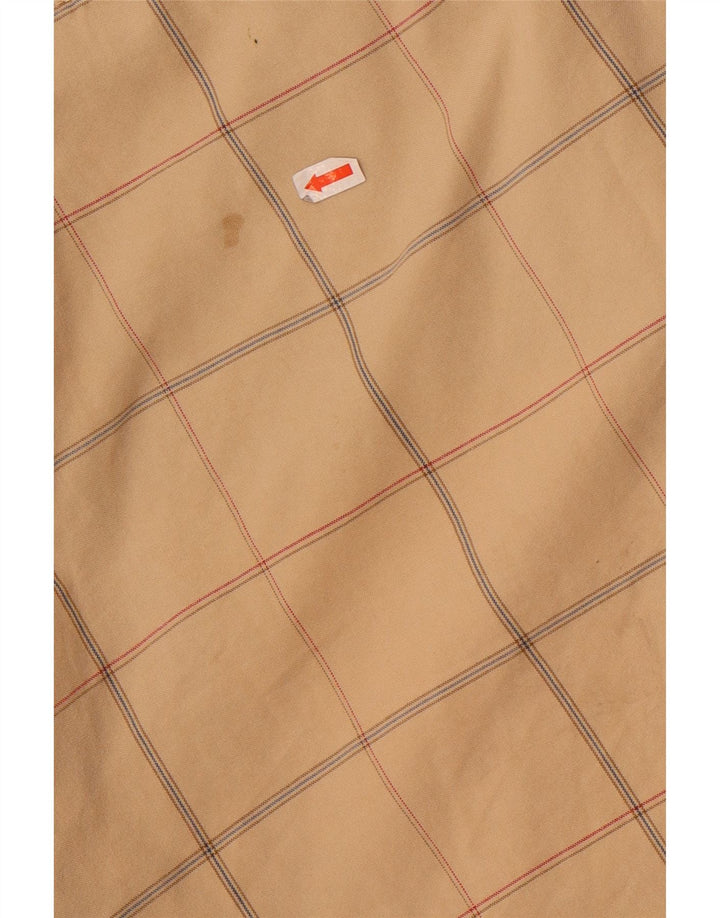 Converse Chino Shorts til mænd Medium W32 Beige ternet bomuld