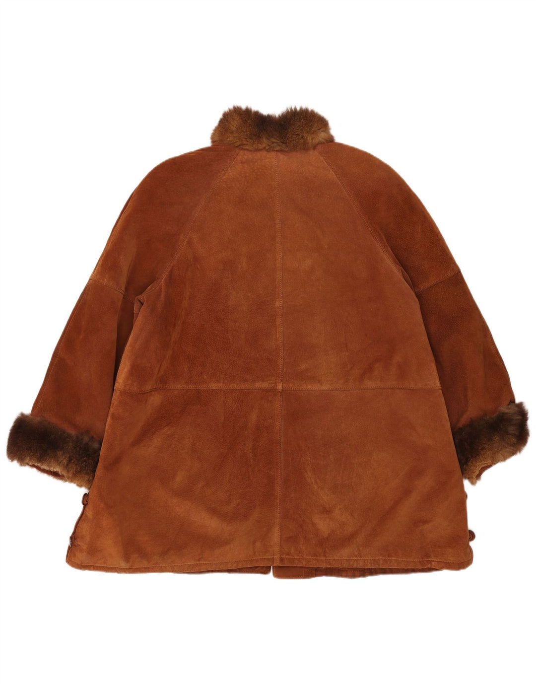 Pascucci Dame Ruskind Overfrakke EU 44 XL Brun