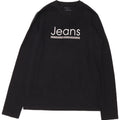 Calvin Klein Jeans Herre Grafisk Top Langærmet Stor Sort Bomuld