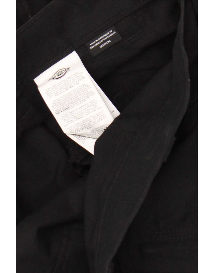 Dickies Herre Straight Cargo Bukser W36 L32 Sort Polyester