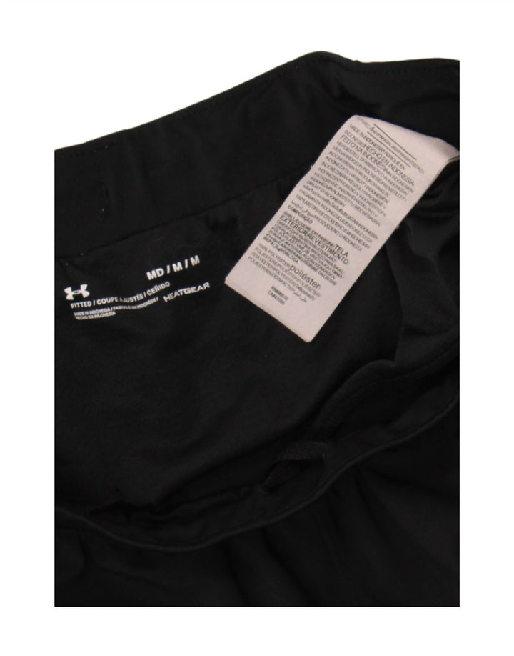 Under Armour Dame Sports Shorts UK 12 Medium Sort Polyester Sports