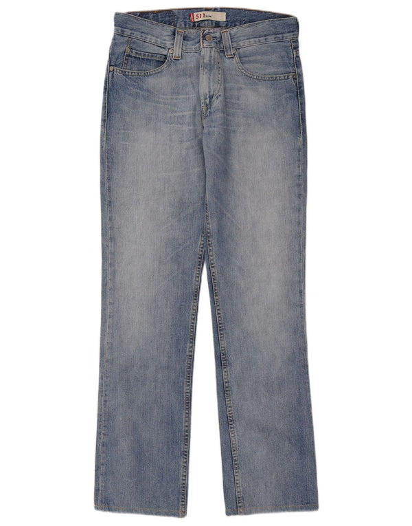 Levi's Dame 511 Slim Jeans W31 L32 Blå