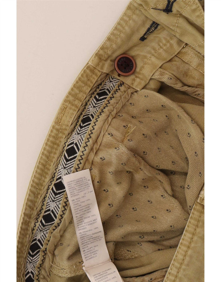 Fat Face Herre Chino Shorts W36 Stor Khaki Bomuld