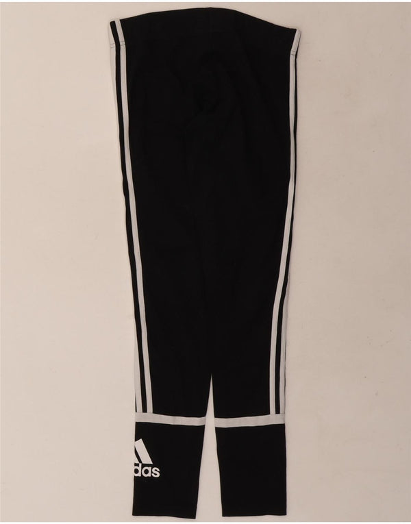 Adidas Graphic Leggings til kvinder UK 12/14 Medium Black