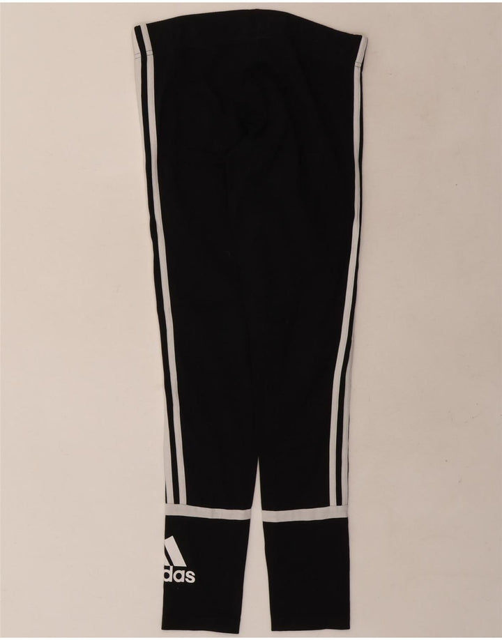 Adidas Graphic Leggings til kvinder UK 12/14 Medium Black