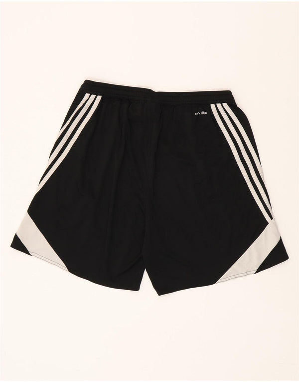 Adidas Herre Climalite Sportshorts Large Black Colourblock Polyester