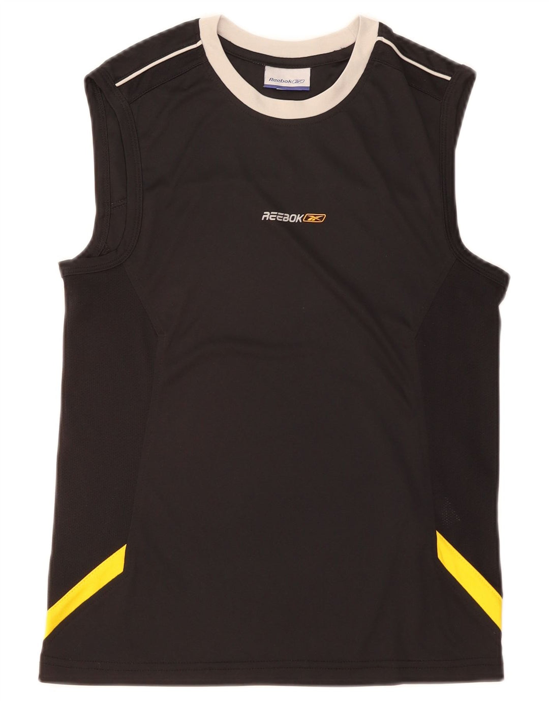 Reebok Herre Grafisk Vest Top XS Sort Colourblock Polyester
