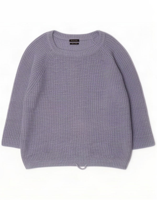 Massimo Dutti Dame 3/4-ærmet bådhalstrøje UK 18 XL Blå