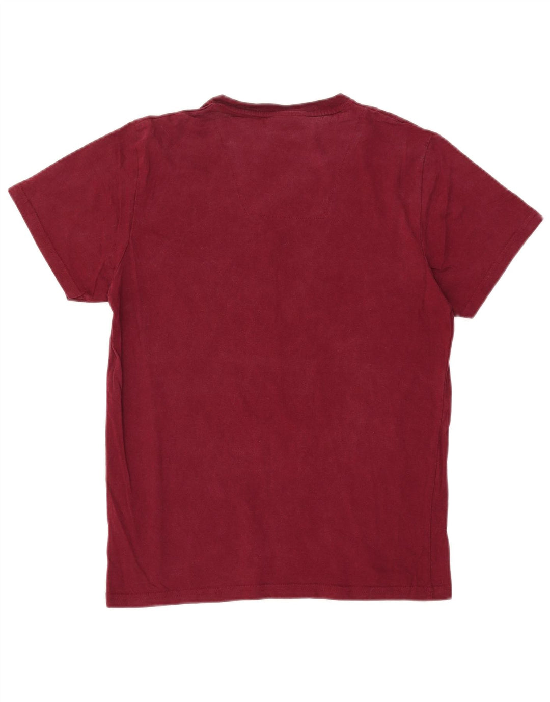 PIERRE CARDIN T-shirt top til kvinder UK 14 Medium rødbrun bomuld