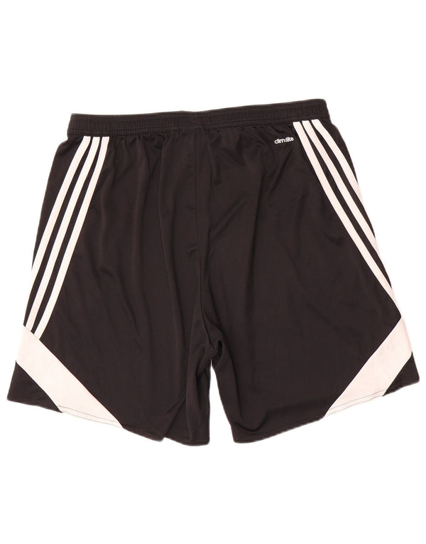 Adidas Mens Climalite Sport Shorts Large Black Colourblock