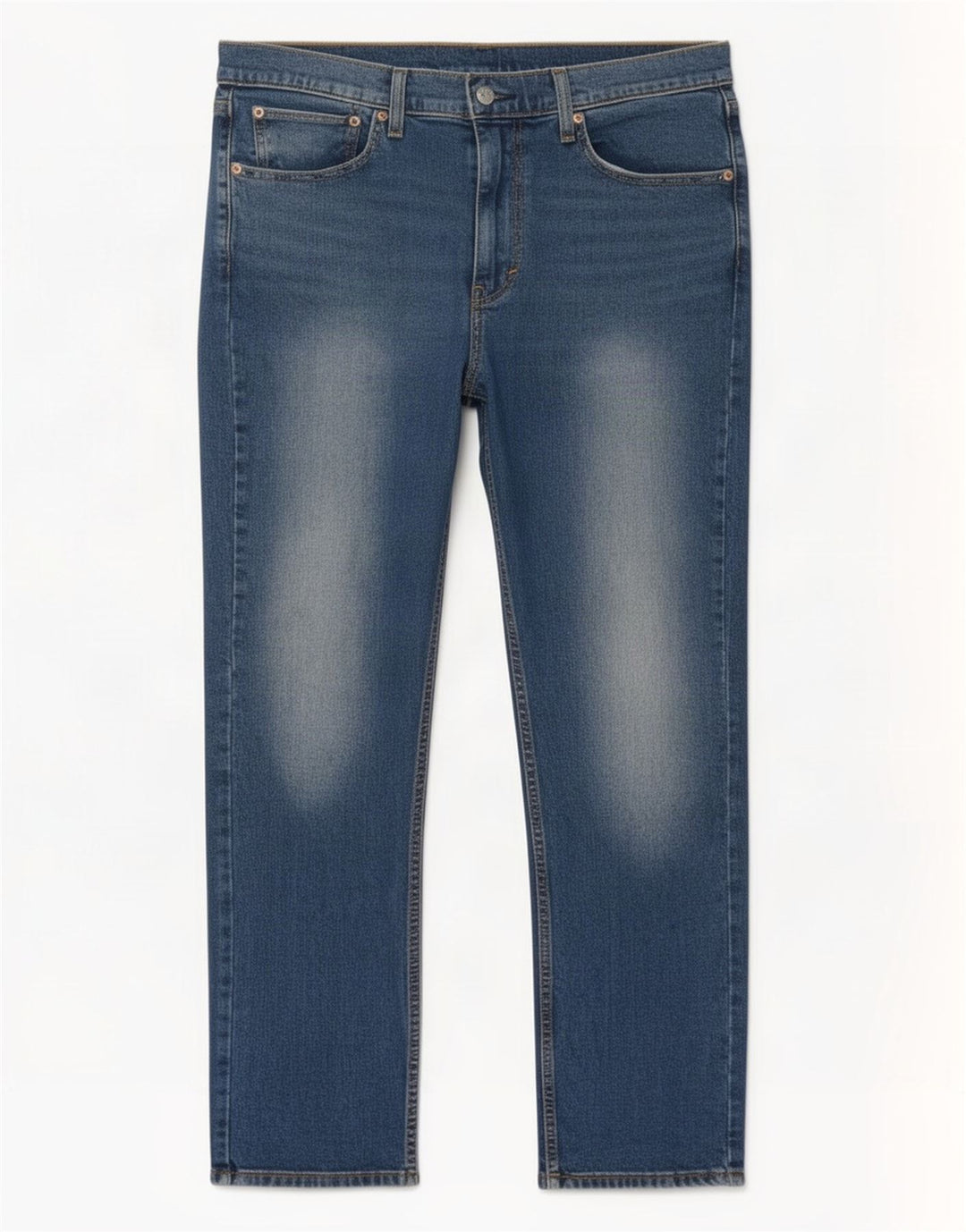 Levi's Herre 514 lige jeans W36 L32 blå bomuld